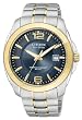 Citizen #BL1224-55L Men's Eco Drive Two Tone Stainless Steel Perpetual Calendar Watch
