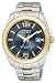 Citizen #BL1224-55L Men's Eco Drive Two Tone Stainless Steel Perpetual Calendar Watch