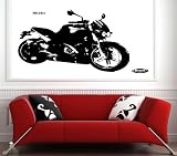 Wall Mural Vinyl Decal Sticker Buell_lightning_xb12scg S 6239