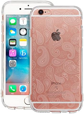 HAOKE Apple AT Transparent Clear Thin Slim Soft TPU Cover for Apple iPhone 6/6S 4.7 Inch Only (Transparent Tadpoles)