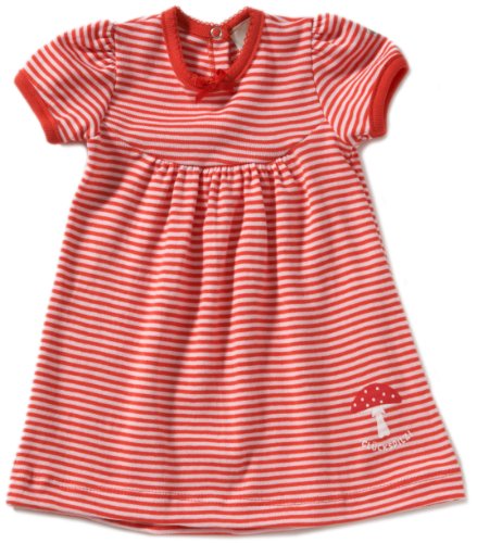 Adelheid Baby - M&auml;dchen Kleid 14120131846 / Gl&uuml;ckspilz Babykleidchen Albgl&uuml;ck, Gr. 74, Rot Preisvergleich