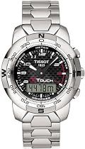 Tissot Men's T-Touch Polished Titanium Watch #T33.7.888.92