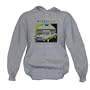 Buzzzzzin The Competition, American Muscle Car T-shirt, Hemi Mopar Sweatshirt, X-Large, Lt Gray