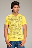 Diesel Temiano-BIS Yellow T-Shirt
