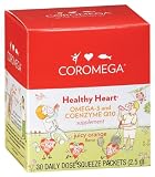 Health & Personal Care : Coromega Company - Coromega Healthy Heart Omega-3 Co Q 10 Squeeze, squeeze, 30 boxes