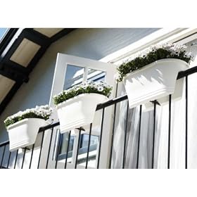 Oval flower bridge balcony trough ( Oval flower bridge balcony trough)