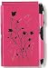 Wellspring Flip Notes Raspberry Hummingbird Metal Notepad w/Pen