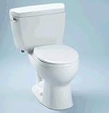 TOTO ECO Drake Two PC Toilet WHITE CST743E