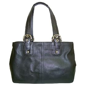 COACH SOHO LEATHER BUSINESS TOTE HANDBAG XL 13110