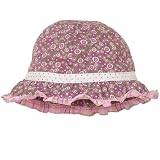 ruffled woven hat