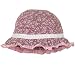 Apparel : ruffled woven hat