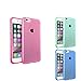 INSTEN? 3 packs of TPU Cases : Clear Hot Pink / Clear Neon Green / Clear Blue Compatible with Apple? iPhone 6 (4.7)