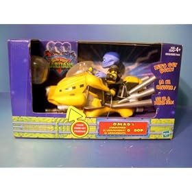 Butt Ugly Martians O.M.A.B. & Commander B. Bop - Cycle with figure