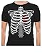 TeeStars - Halloween Skeleton Rib Cage Heart Xray Easy Costume T-Shirt