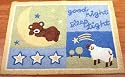 Kids Line Good Night Sleep Tight Nursery Rug