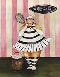Babs First Lesson Finest LAMINATED Print Jennifer Garant 8x10