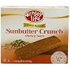 Enjoy Life Sunbutter Crunch Chewy On The Go Bars, Gluten, Dairy & Nut Free, 5-Ounce Boxes (Pack of 6)