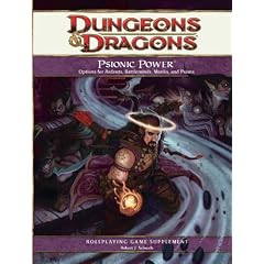 Psionic Power: A 4th Edition D&D Supplement