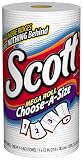 Scott Towel Mega Roll Choose-A-Size, 136-sheet Rolls (Pack of 24)
