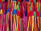 Hammocks Displayed for Sale at Market, Barranquilla, Colombia Photographic Poster Print by Krzysztof Dydynski, 40x30