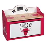 Guidecraft NBA Bulls Toy Box by