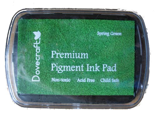 Dovecraft Pigment Ink Pad SPRING GREEN Rubber stamping
