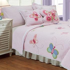 Flutter Cotton Quilt Set, Twin by SmartBargains