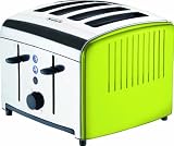 Breville VTT315 Lime Stainless Steel 4 Slice Toaster