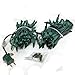 100-Count Green Christmas Light Set