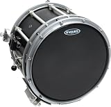 Evans Hybrid-S Black Marching Snare Drum Head, 14 Inch