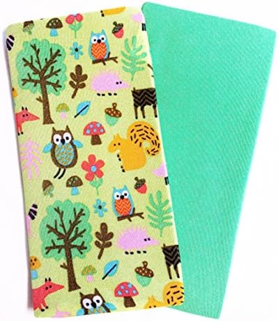 Set of 2 Book Covers: Jumbo Size - Forest Critters Set