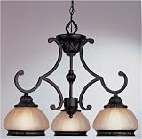 Aladdin Rustic Copper Chandelier 24 W