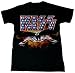 Signatures Network Men's Kiss Short Sleeve T-Shirt,Black,Medium