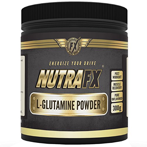 Nutrafx l-glutamine powder 5000mg per serving - 60 serv…