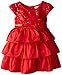 Youngland Little Girls' Tiered Special Occasion Dress