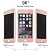 iPhone 6S Plus Privacy Screen Protector,Gcepls Edge to Edge Tempered Glass Privacy Screen Protector for Apple iPhone 6 Plus (Rose Gold)
