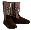 Ed Hardy Iceland Brn Sequin Boot