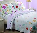 Greenland Home Growing Flowers Twin 2-Piece Quilt Set