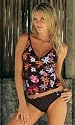 Push Up Tankini von Olympia in braun