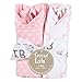 Trend Lab Sky 4 Pack Bib Set, Pink