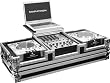 Marathon MA-DJCD12WLT Coffin w/ Sliding Laptop Tray