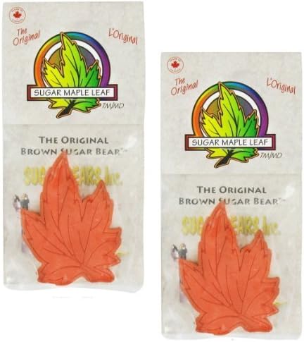 (2 Pack) The Original Brown Sugar Maple Leaf by SugarBears