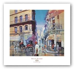 La Habana Vieja by Manuel Almagro 29"x22" Art Print Poster
