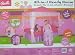 BARBIE All In One Ready Room BEDROOM SET: Includes Bed Canopy & Headboard & Hamper