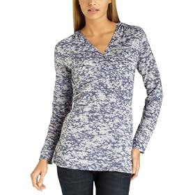 Buy Allen Allen Ladies Hooded Crossover Longsleeve Tunic by Allen Allen
