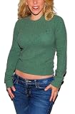 Polo Raph Lauren Womens Merino Wool Sweater Green