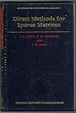 Direct methods for sparse matrices
