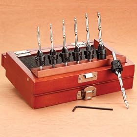 22-Piece Tapered Drill Set