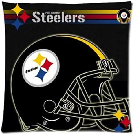 Bright Pillow Case,NFL Miami Dolphins Pattern Pillow Cover - Decorative Cotton Linen Square Throw Pillow Case - Size:18X18 inch/(45cm x 45cm)