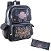Indiana Jones Backpack with Globe and Plane Graphic